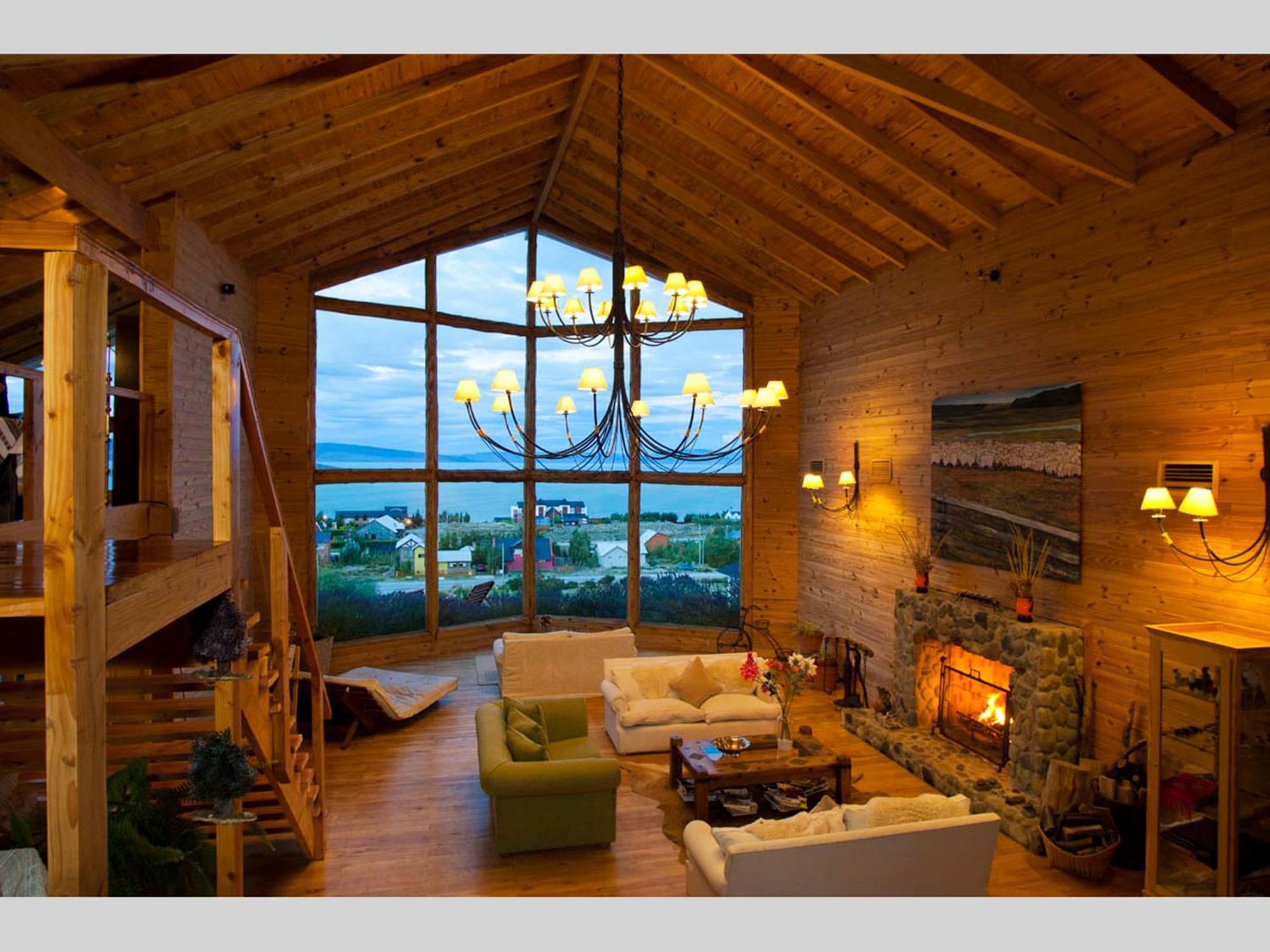 אל קלפטה Blanca Patagonia Hosteria Boutique Y Cabanas מראה חיצוני תמונה