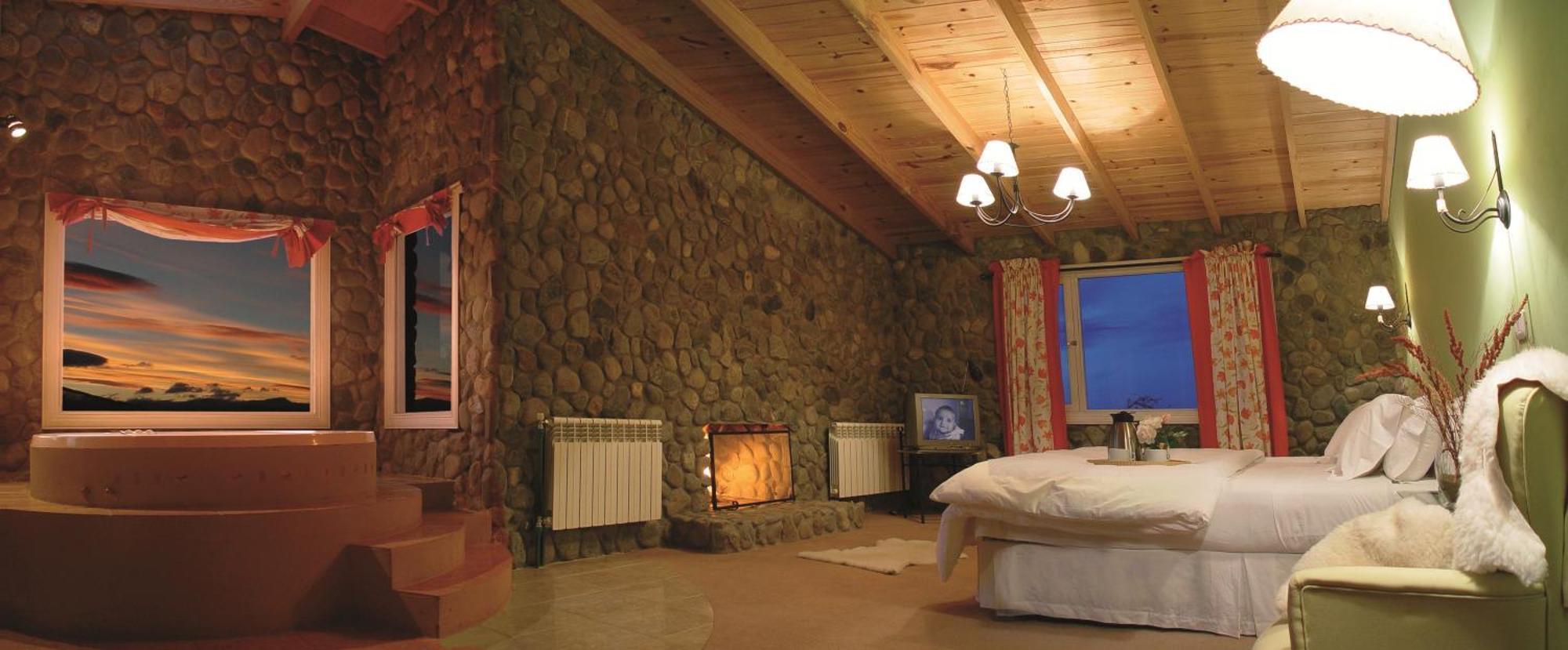 אל קלפטה Blanca Patagonia Hosteria Boutique Y Cabanas חדר תמונה